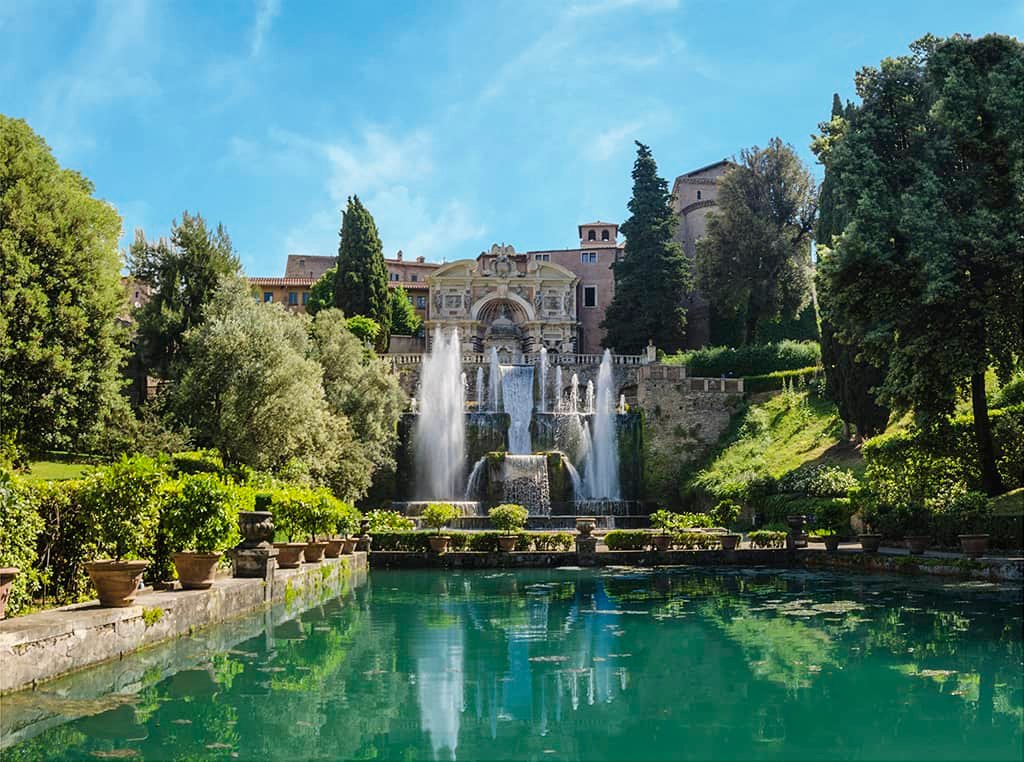 LA MACCHINA DEL TEMPO: LA VILLA D'ESTE A TIVOLI.