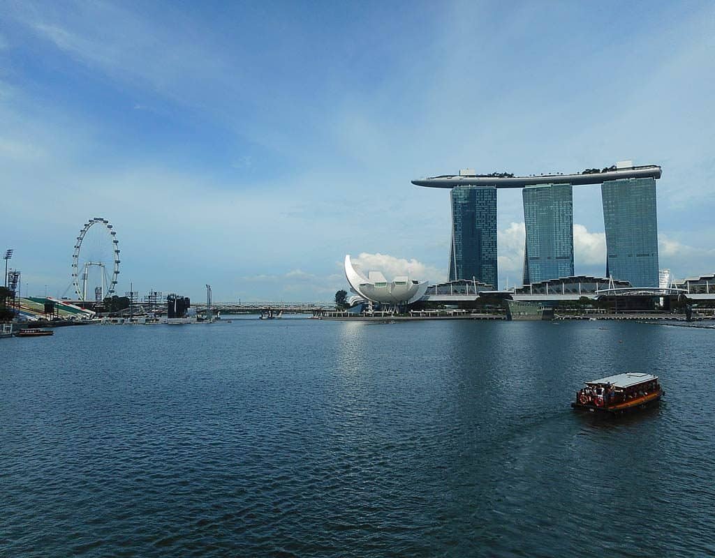 Marina Bay a Singapore